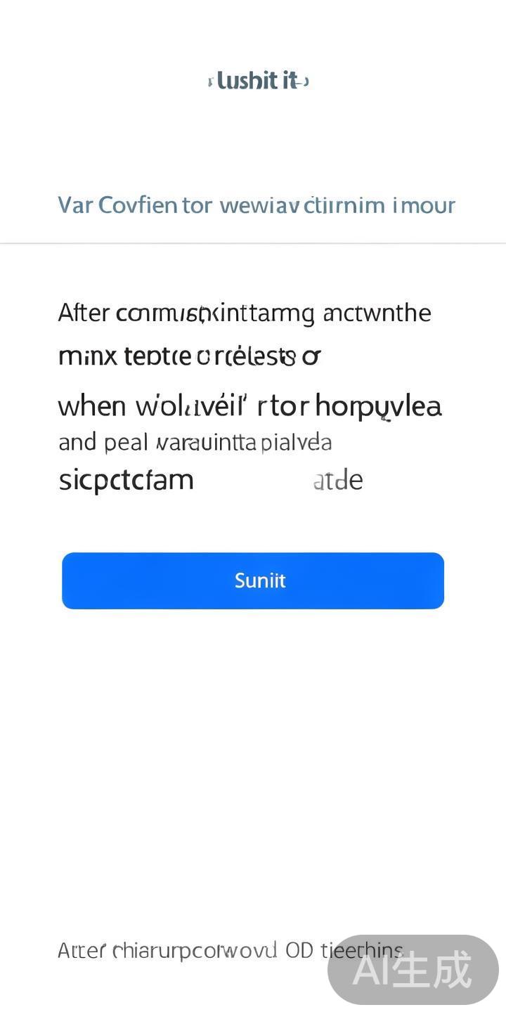 确认提交
核对无误后，点击“提交”按钮。平台可能