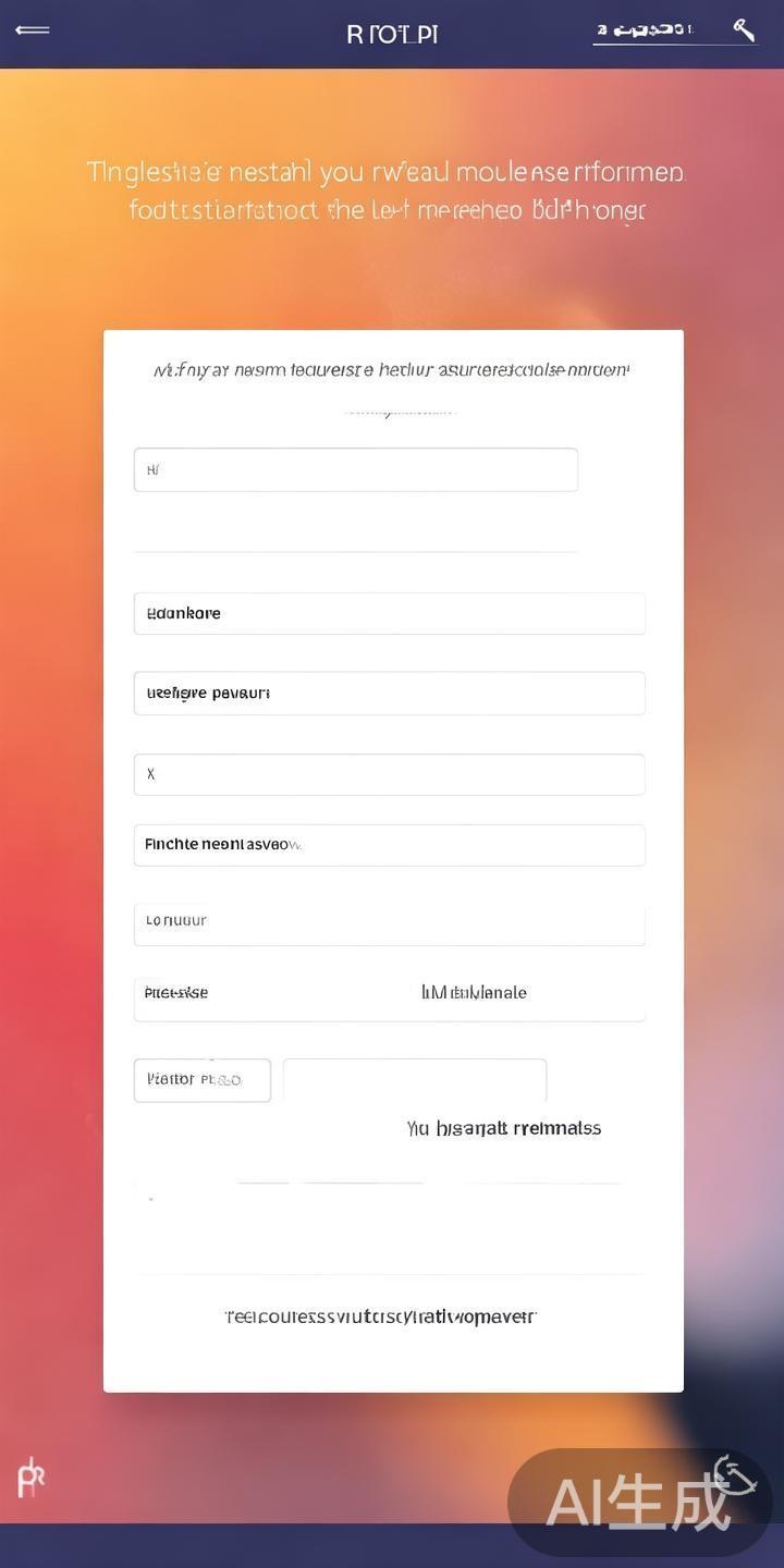 填写注册信息
点击“注册”后，系统会引导你填写基